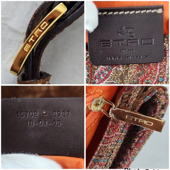 ‼️SOLD‼️ Auth Etro Milano Shoulder Bag - Picture 4 of 11